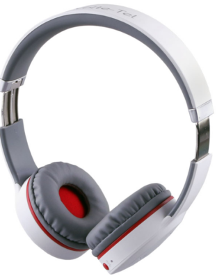 STEREO BLUETOOTH HEADPHONES V SOUND PRO VT900 WHITE-GREY-RED