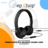 Ακουστικά κεφαλής stereo Hoco W21 Graceful Charm 3.5mm με Μικρόφωνο Μαύρα Δείτε αναλυτικά χαρακτηριστικά