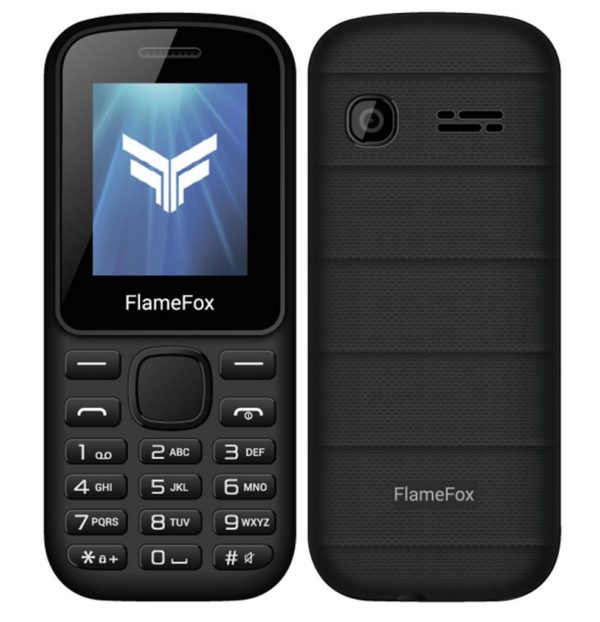 Κινητό με πλήκτρα Flame Fox Easy4 (Dual Sim) 1.77" με Bluetooth, Ραδιόφωνο, Κάμερα.
