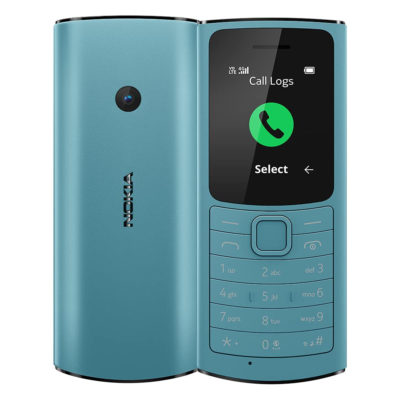 ΚΙΝΗΤΟ ΜΕ ΠΛΗΚΤΡΑ NOKIA 110 (2021) 1.8" DUAL SIM 4G 48MB/128MB (TA-1386) AQUA GR